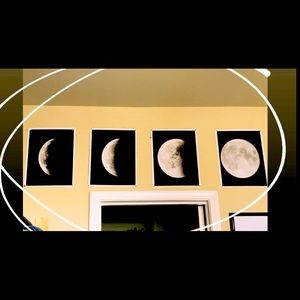 moon wall decor